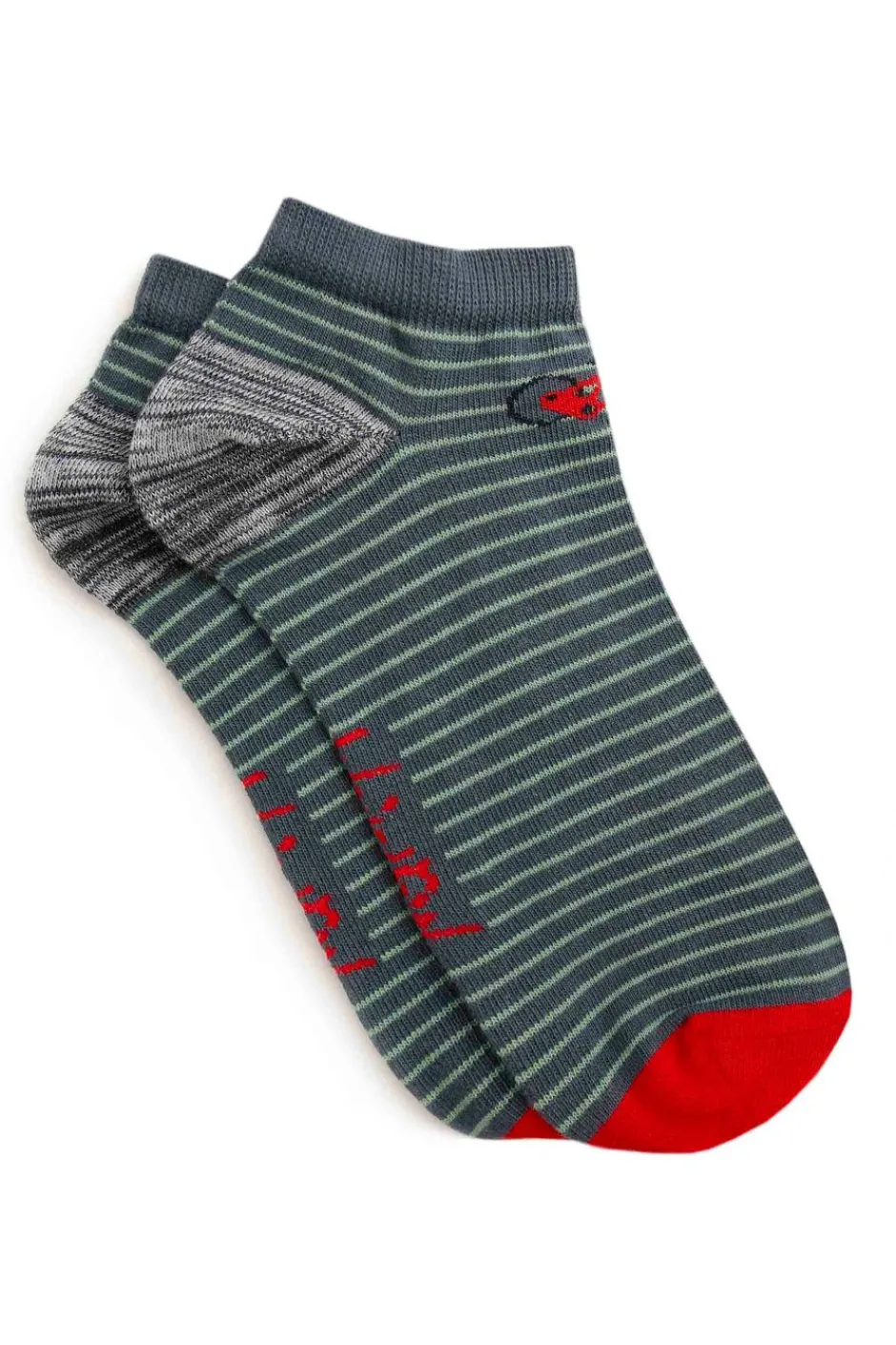Weird Fish Socks & Underwear|Socks & Underwear|Rolph Trainer Socks 3 Pack Grey Marl