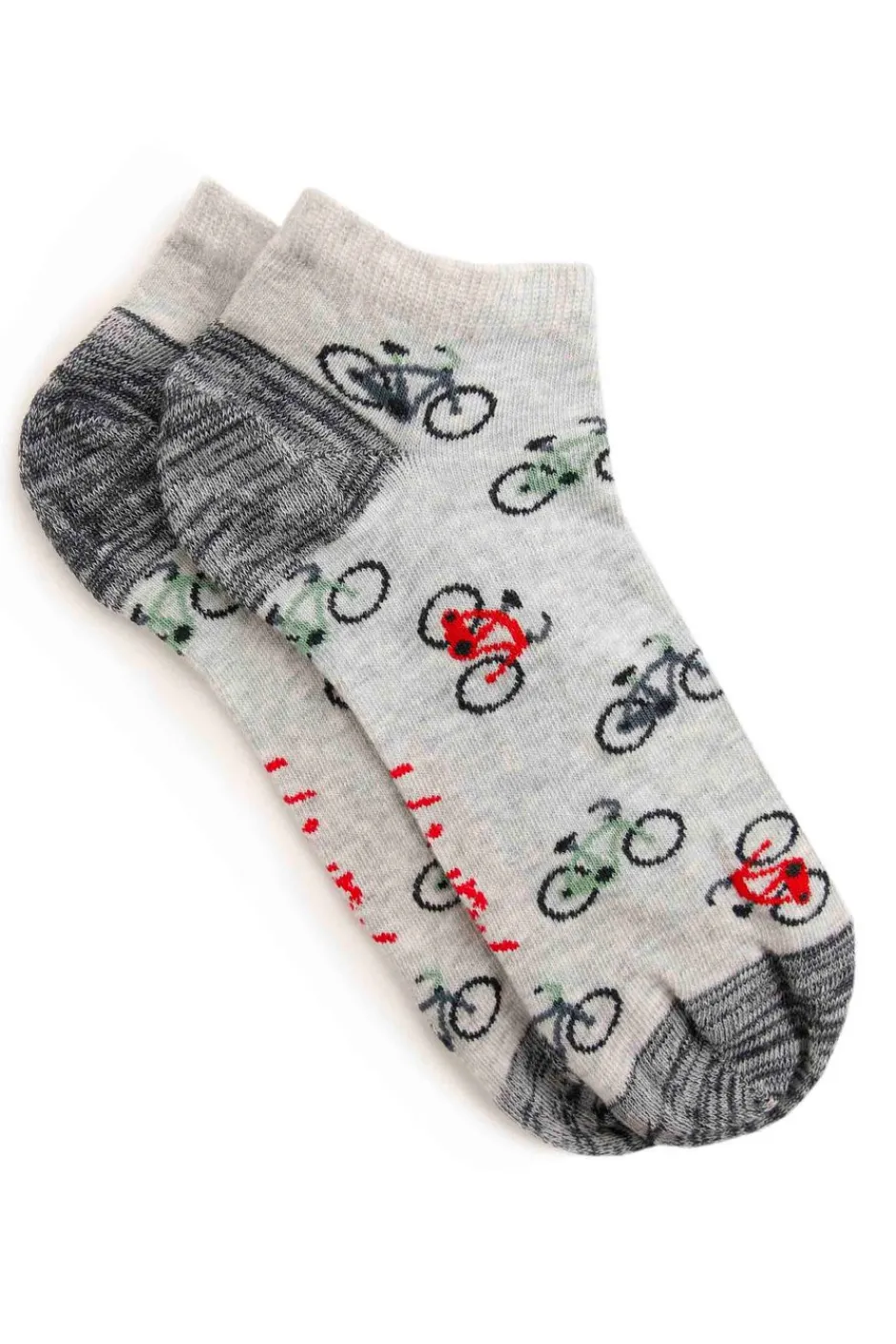 Weird Fish Socks & Underwear|Socks & Underwear|Rolph Trainer Socks 3 Pack Grey Marl