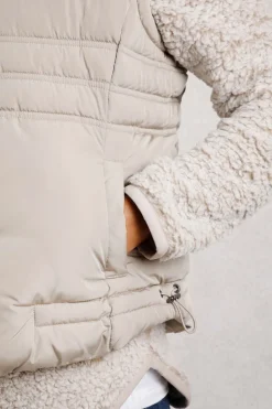 Weird Fish Coats, Jackets And Gilets|Sabine Arctic Padded Gilet Sand Dune