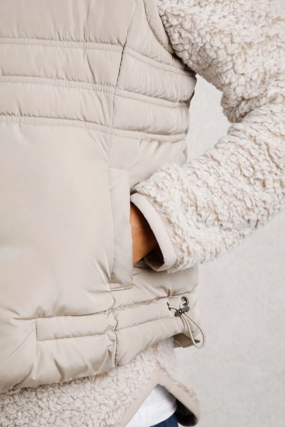 Weird Fish Coats, Jackets And Gilets|Sabine Arctic Padded Gilet Sand Dune