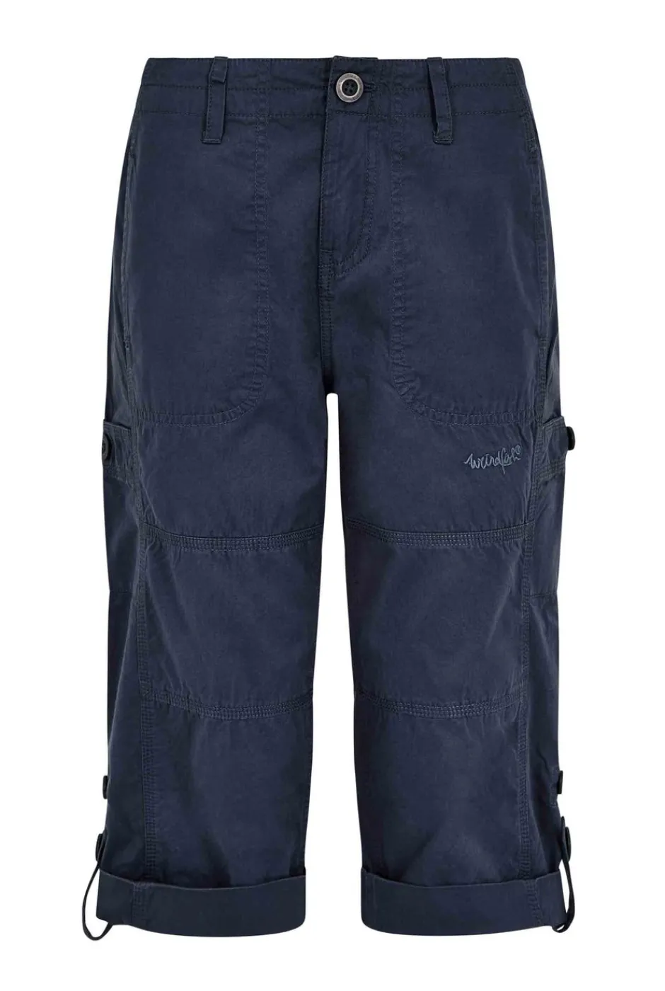 Weird Fish Leggings|Jumpsuits & Playsuits|Salena 3/4 Length Trousers Navy