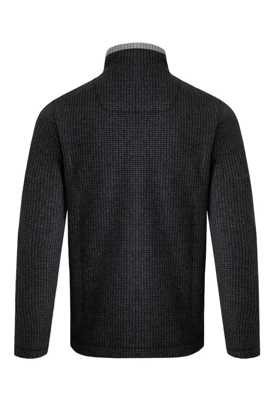 Weird Fish Fleece|Shires Eco Full Zip Grid Fleece Washed Black