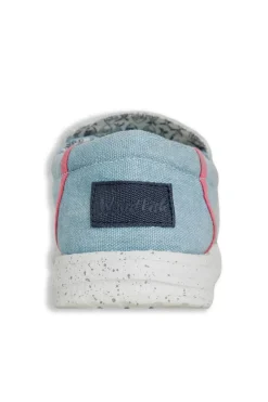 Weird Fish Flipflops And Footwear|Flipflops And Footwear|Shoaler Washed Canvas Lightweight Slip On Shoes Denim
