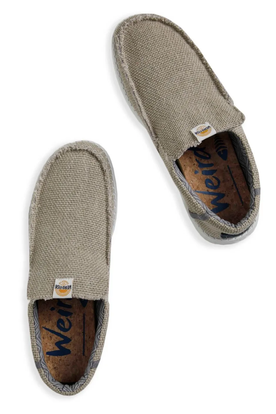 Weird Fish Caps & Scarves|Scarves & Caps|Sole Lace Slip On Shoes Tan