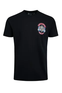 Weird Fish T-Shirts|Sons of Anchovy Back Print Artist T-Shirt Black