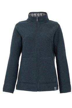 Weird Fish Sweatshirts & Hoodies|Sontee Full Zip Eco Macaroni Navy