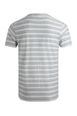 Weird Fish T-Shirts|Steve Striped T-Shirt Ecru