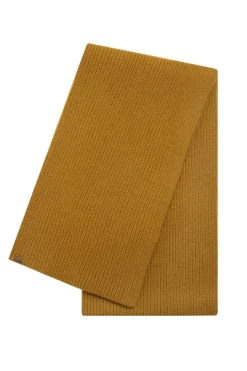 Weird Fish Caps & Scarves|Scarves & Caps|Stornoway Ribbed Scarf Caramel