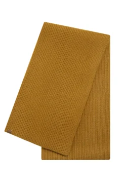 Weird Fish Caps & Scarves|Scarves & Caps|Stornoway Ribbed Scarf Caramel