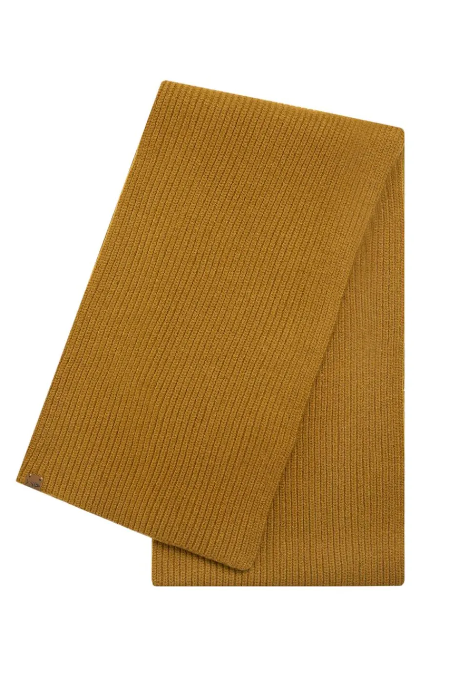 Weird Fish Caps & Scarves|Scarves & Caps|Stornoway Ribbed Scarf Caramel