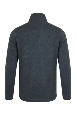 Weird Fish Fleece|Stowe Eco 1/4 Zip Soft Knit Fleece Dusty Blue