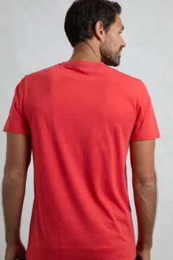 Weird Fish T-Shirts|Summer Sector Front Print Eco Graphic T-Shirt Retro Red