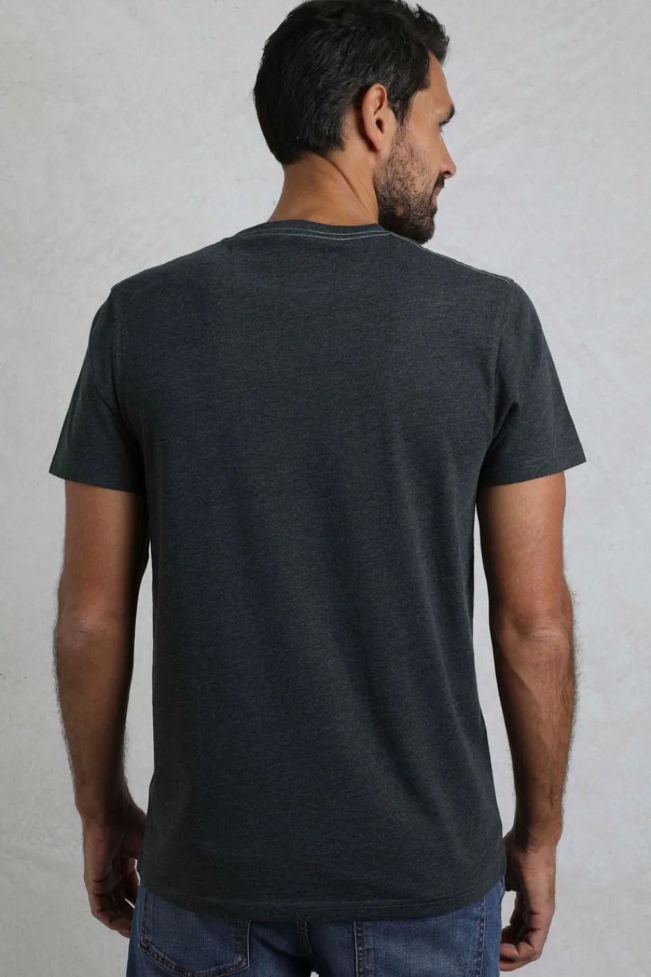 Weird Fish T-Shirts|Summer Sector Front Print Eco Graphic T-Shirt Washed Black