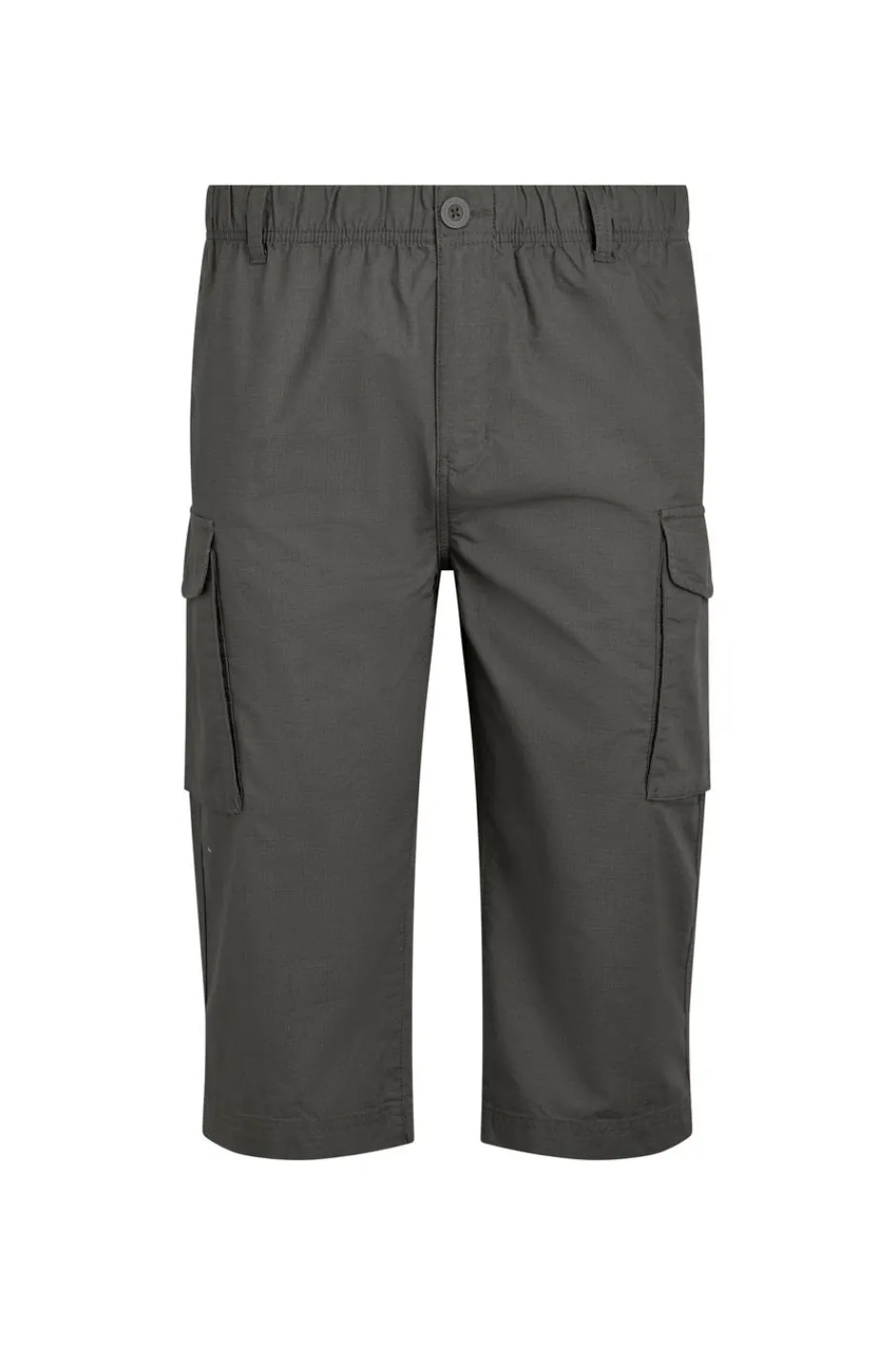 Weird Fish Trousers & Jeans|Summersville 3/4 Length Ripstop Cargo Trousers Dark Grey