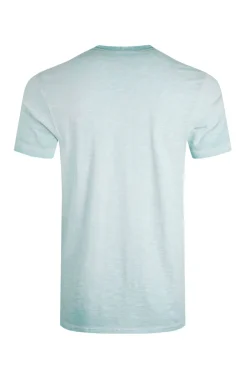 Weird Fish T-Shirts|Sunlight Washed Out Slub T-Shirt Blue Surf