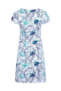 Weird Fish Dresses|Tallahassee Organic Jersey Dress Cream