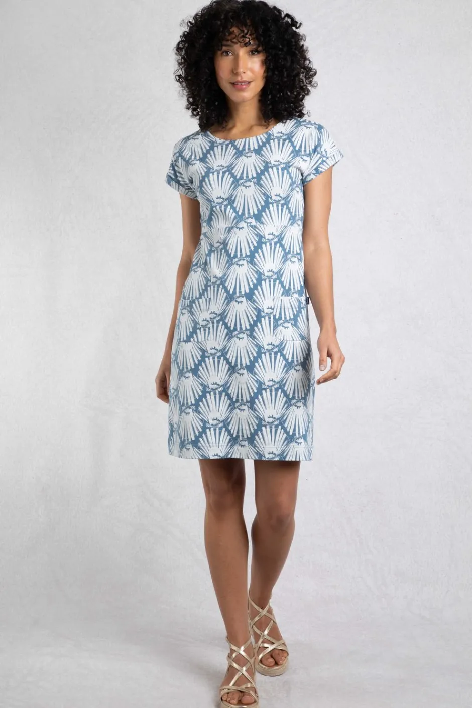 Weird Fish Dresses|Tallahassee Organic Jersey Dress Arona