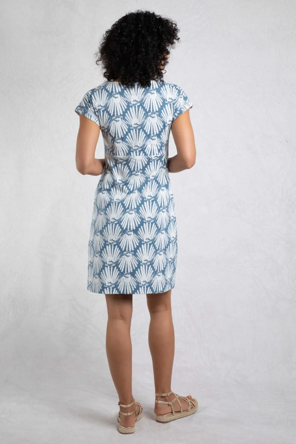 Weird Fish Dresses|Tallahassee Organic Jersey Dress Arona