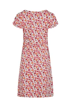 Weird Fish Dresses|Tallahassee Organic Jersey Dress Apricot