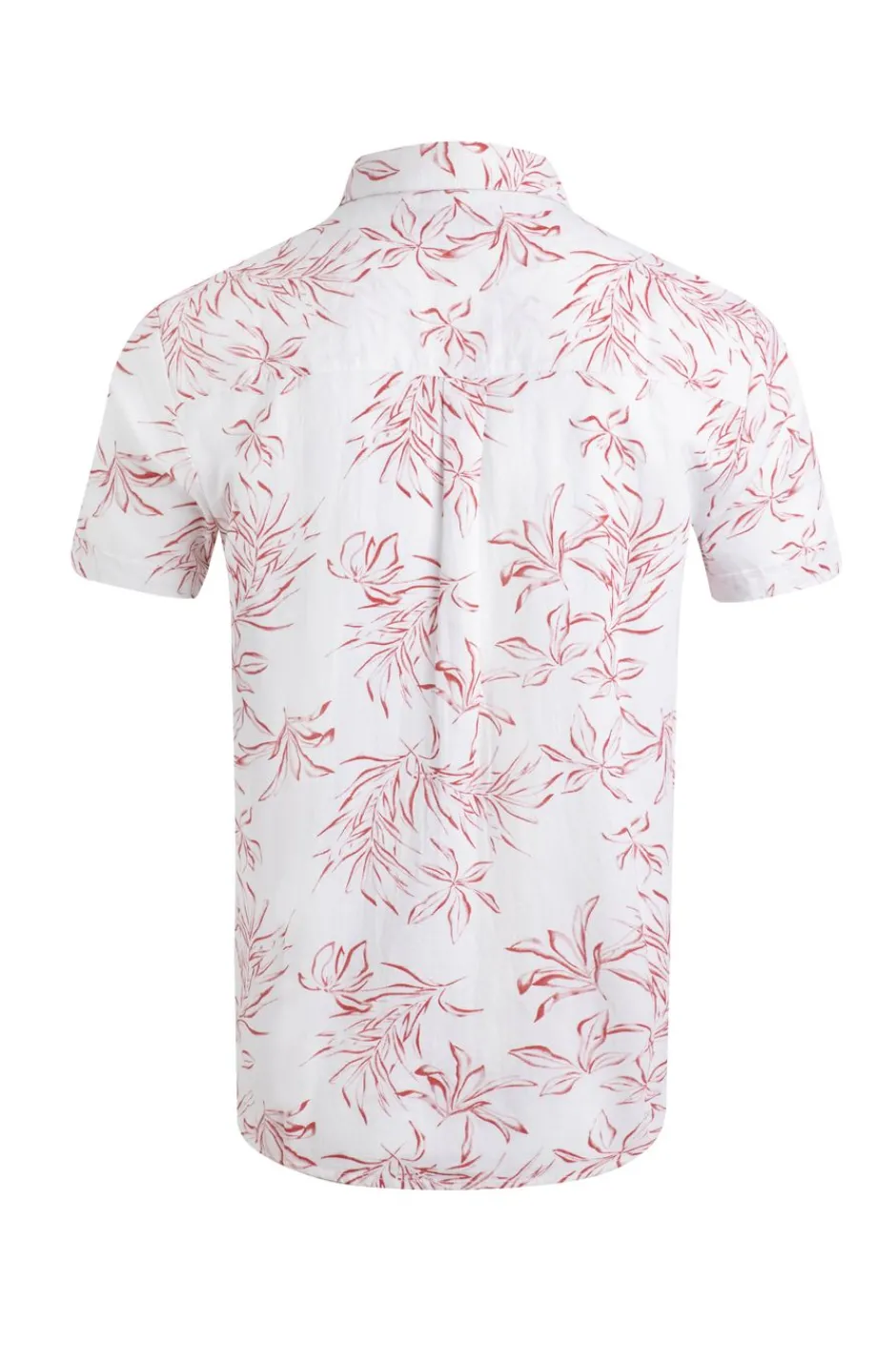 Weird Fish Shirts|Linen|Tarim Linen Rich Hawaiian Shirt Red