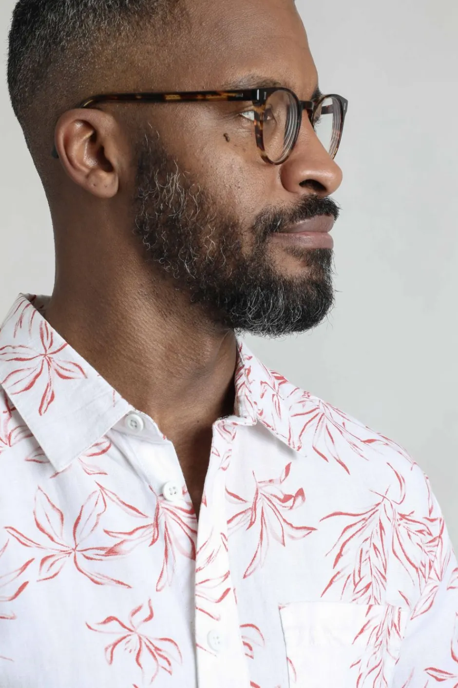Weird Fish Shirts|Linen|Tarim Linen Rich Hawaiian Shirt Red