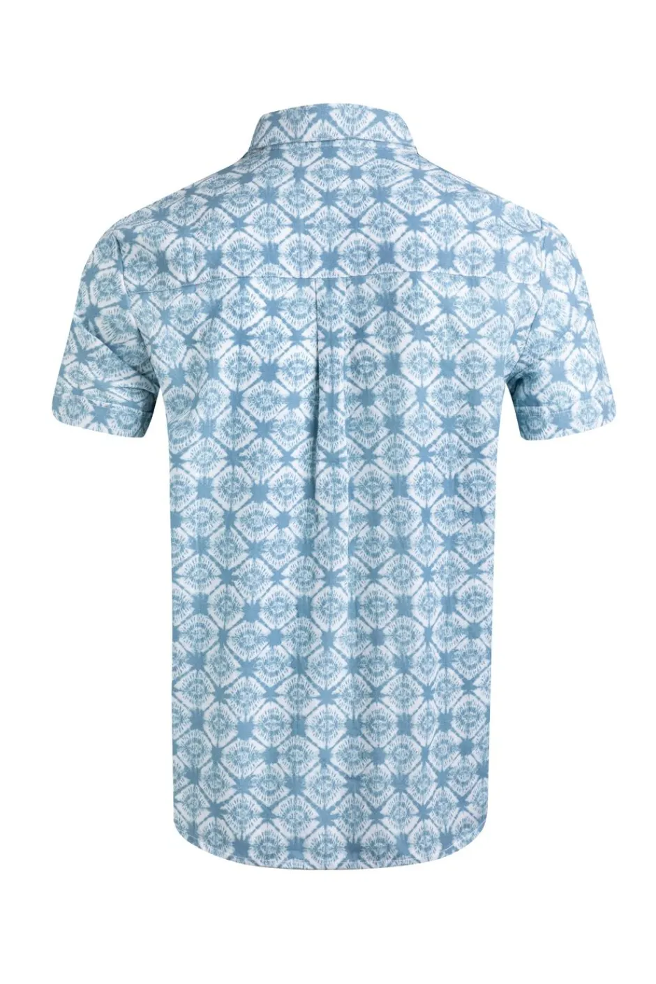 Weird Fish Shirts|Linen|Tarim Linen Rich Hawaiian Shirt Faded Denim