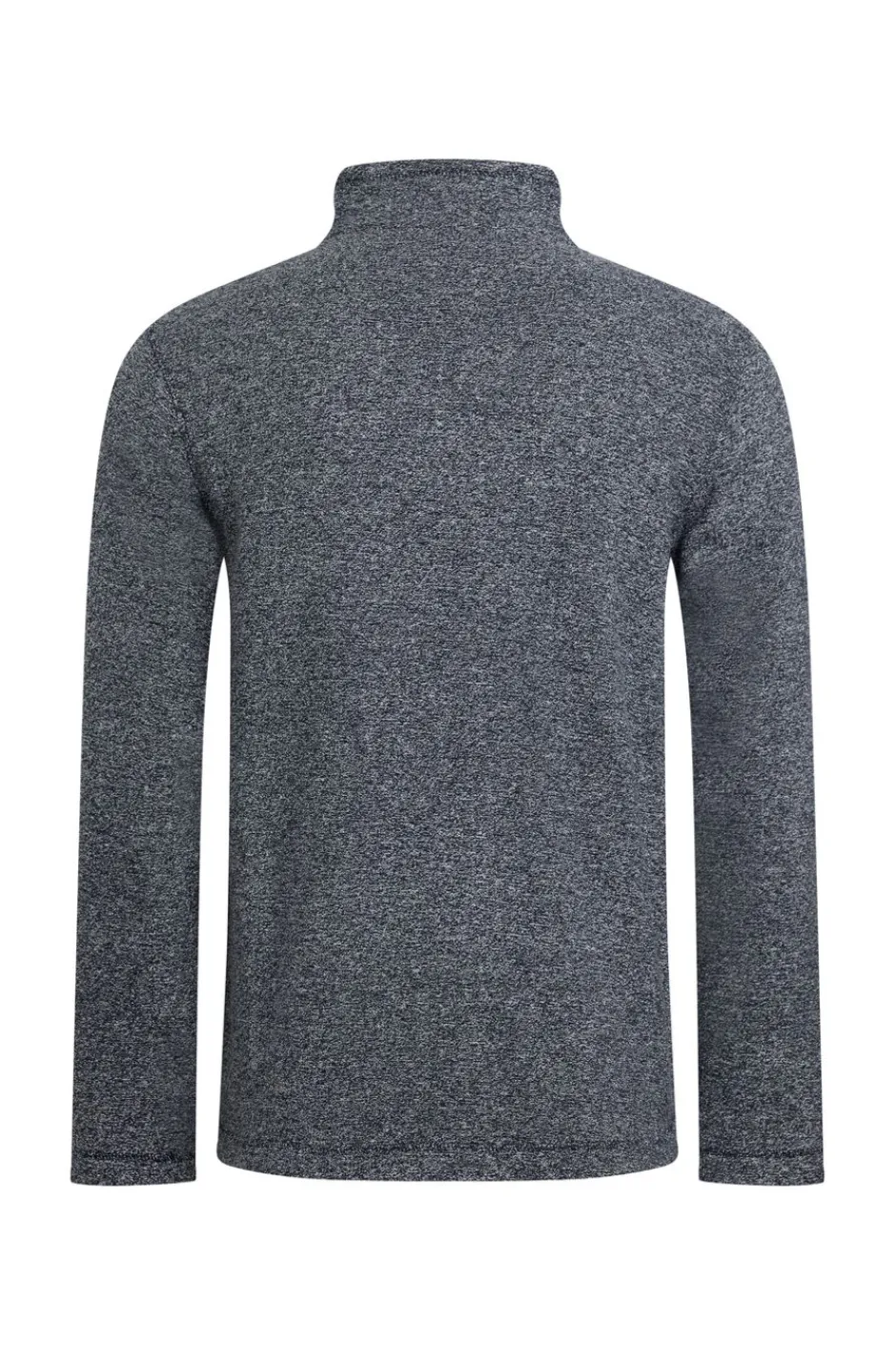 Weird Fish Fleece|Thames Eco Full Zip Snow Marl Fleece Navy