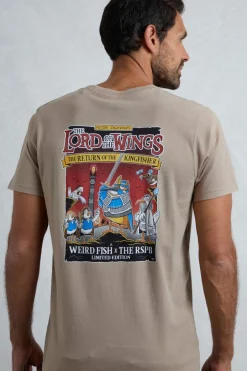 Weird Fish T-Shirts|The Lord of The Wings Back Print RSPB Collaboration Artist T-Shirt Flint Stone