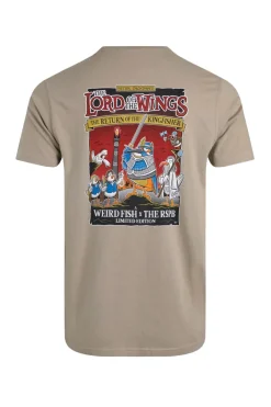 Weird Fish T-Shirts|The Lord of The Wings Back Print RSPB Collaboration Artist T-Shirt Flint Stone