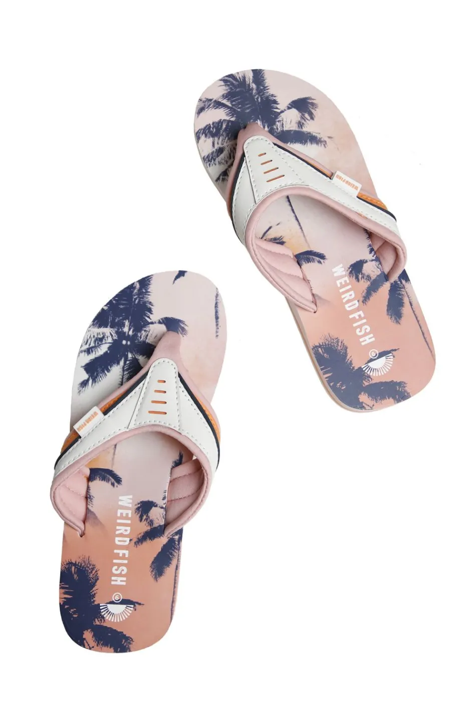 Weird Fish Flipflops And Footwear|Flipflops And Footwear|Thurleston Printed Flip Flops Pink