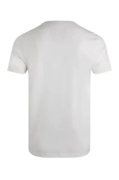 Weird Fish T-Shirts|Tidal Organic Cotton Branded Pocket T-Shirt Dusty White