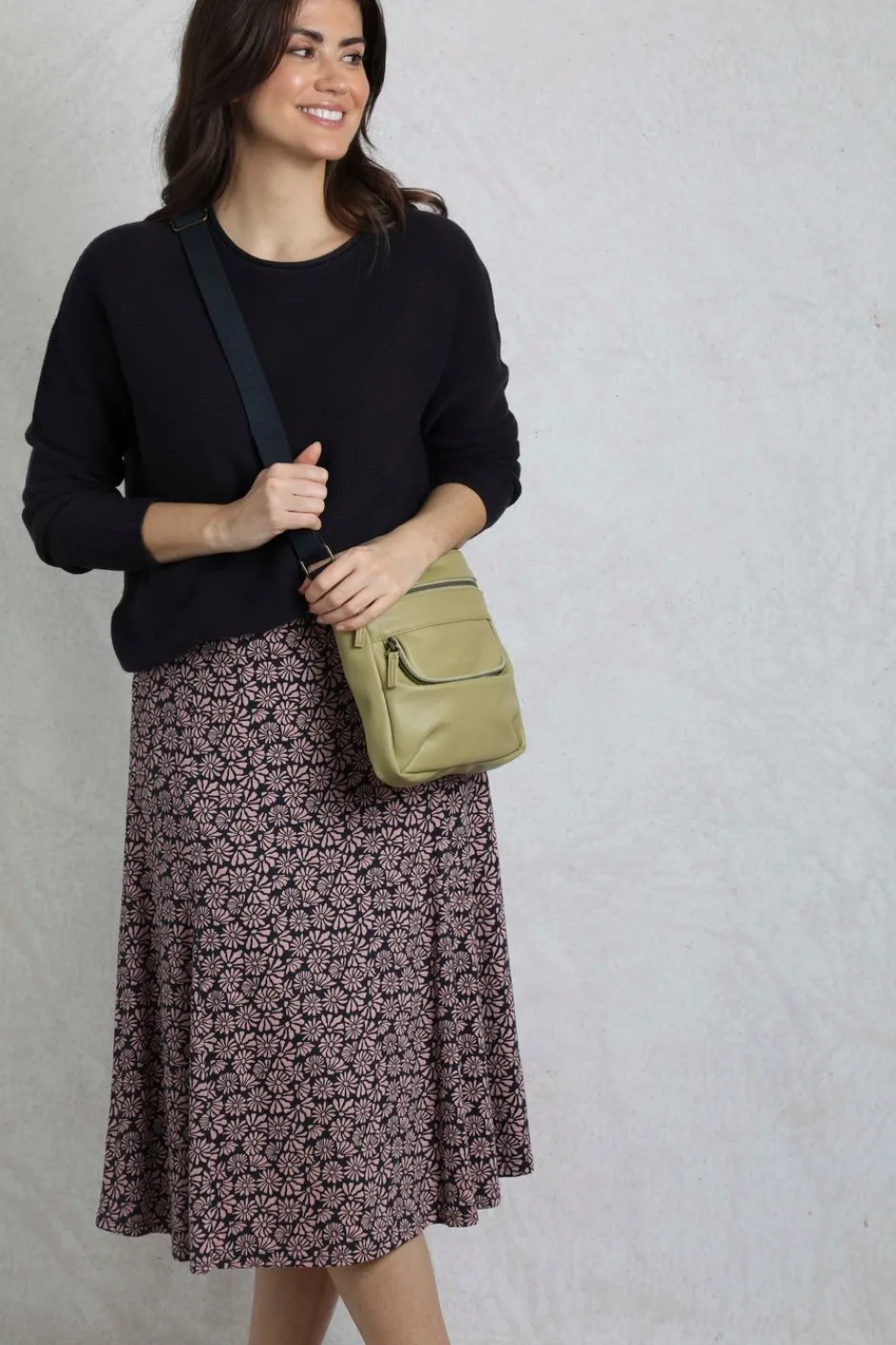 Weird Fish Socks & Tights|Socks & Tights|Tilford Faux Leather Crossbody Bag Lime