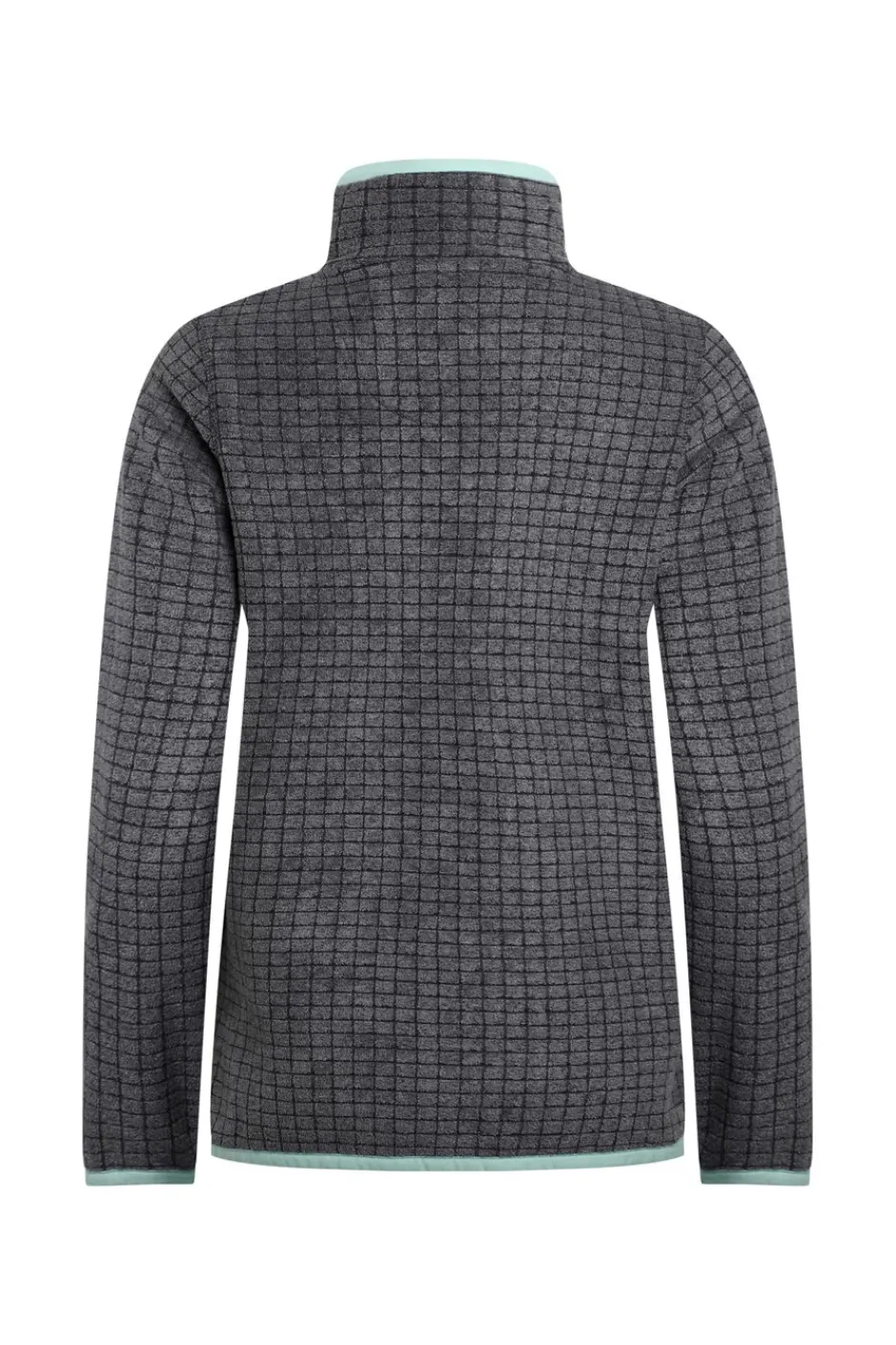 Weird Fish Fleece|Tilly Eco Full Zip Grid Fleece Navy