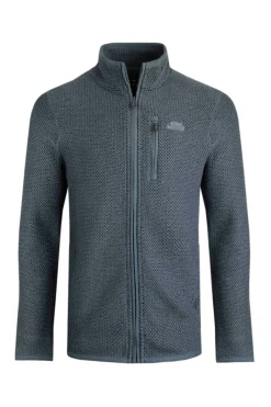 Weird Fish Sweatshirts & Hoodies|Transom Eco Full Zip Macaroni Dusty Blue