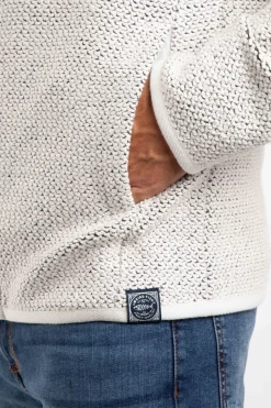 Weird Fish Sweatshirts & Hoodies|Transom Eco Full Zip Macaroni Ecru