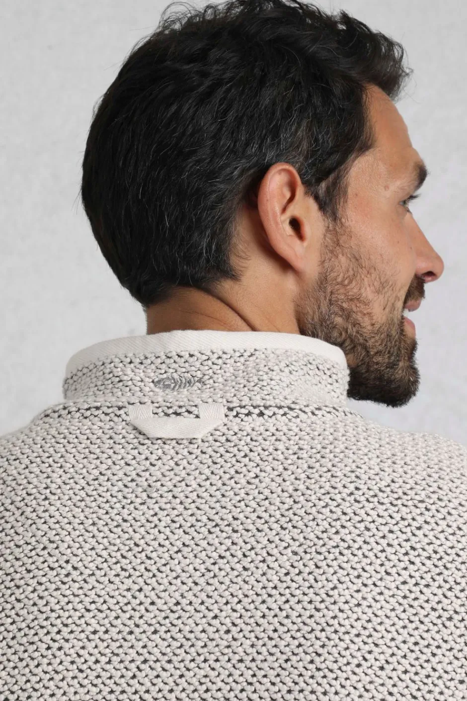Weird Fish Sweatshirts & Hoodies|Transom Eco Full Zip Macaroni Ecru