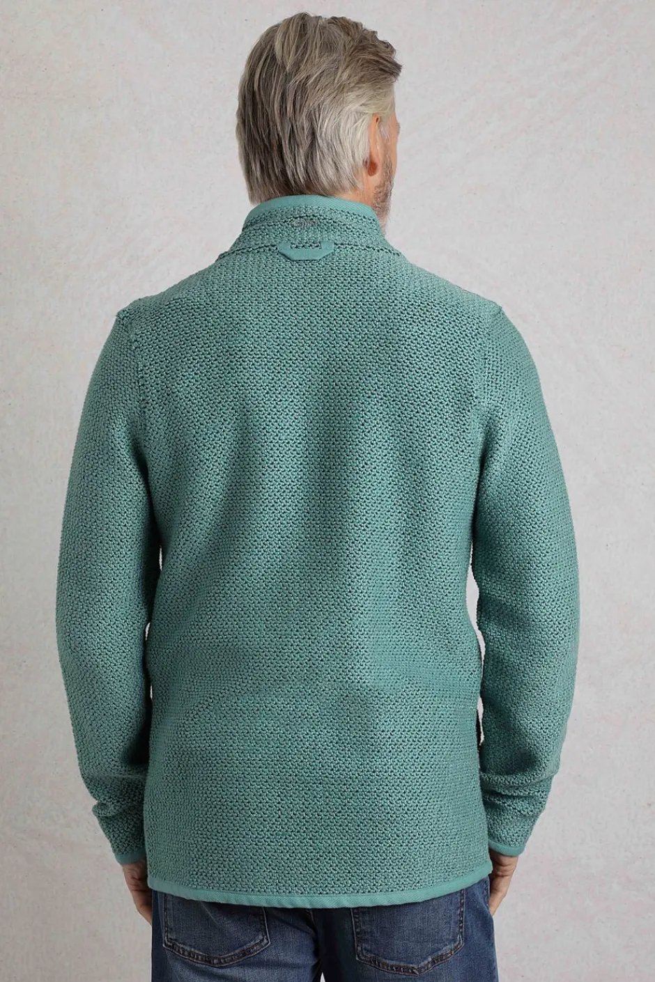 Weird Fish Sweatshirts & Hoodies|Transom Eco Full Zip Macaroni Mineral Blue