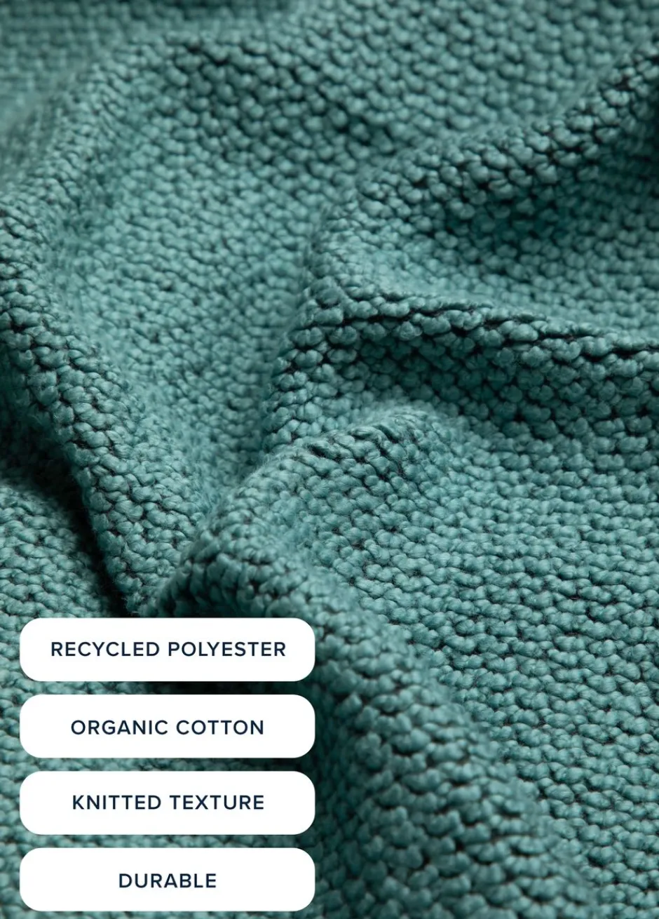 Weird Fish Sweatshirts & Hoodies|Transom Eco Full Zip Macaroni Mineral Blue