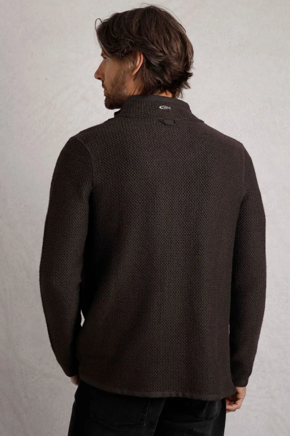Weird Fish Sweatshirts & Hoodies|Transom Full Zip Eco Macaroni Sweatshirt Coffee