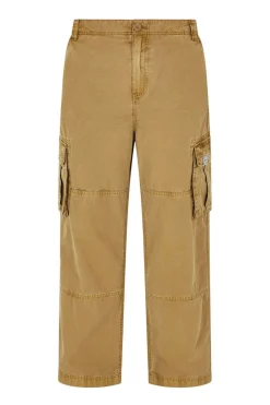 Weird Fish Trousers & Jeans|Turner Cargo Trousers Antique Tan