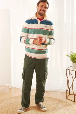 Weird Fish Trousers & Jeans|Turner Cargo Trousers Fir Green