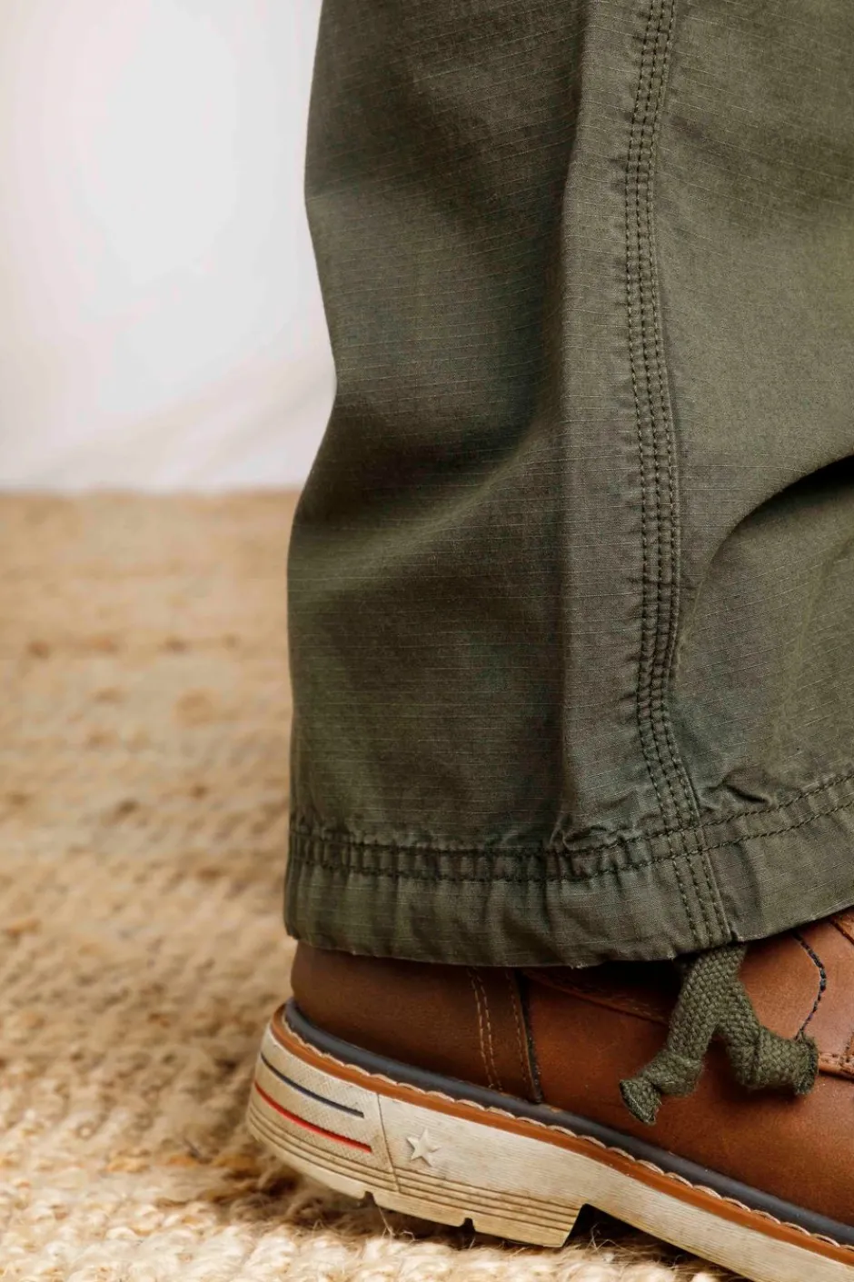 Weird Fish Trousers & Jeans|Turner Cargo Trousers Fir Green
