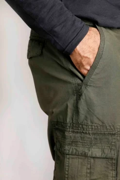 Weird Fish Trousers & Jeans|Turner Cargo Trousers Fir Green
