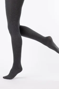 Weird Fish Socks & Tights|Socks & Tights|Una Plain Tights Charcoal Marl