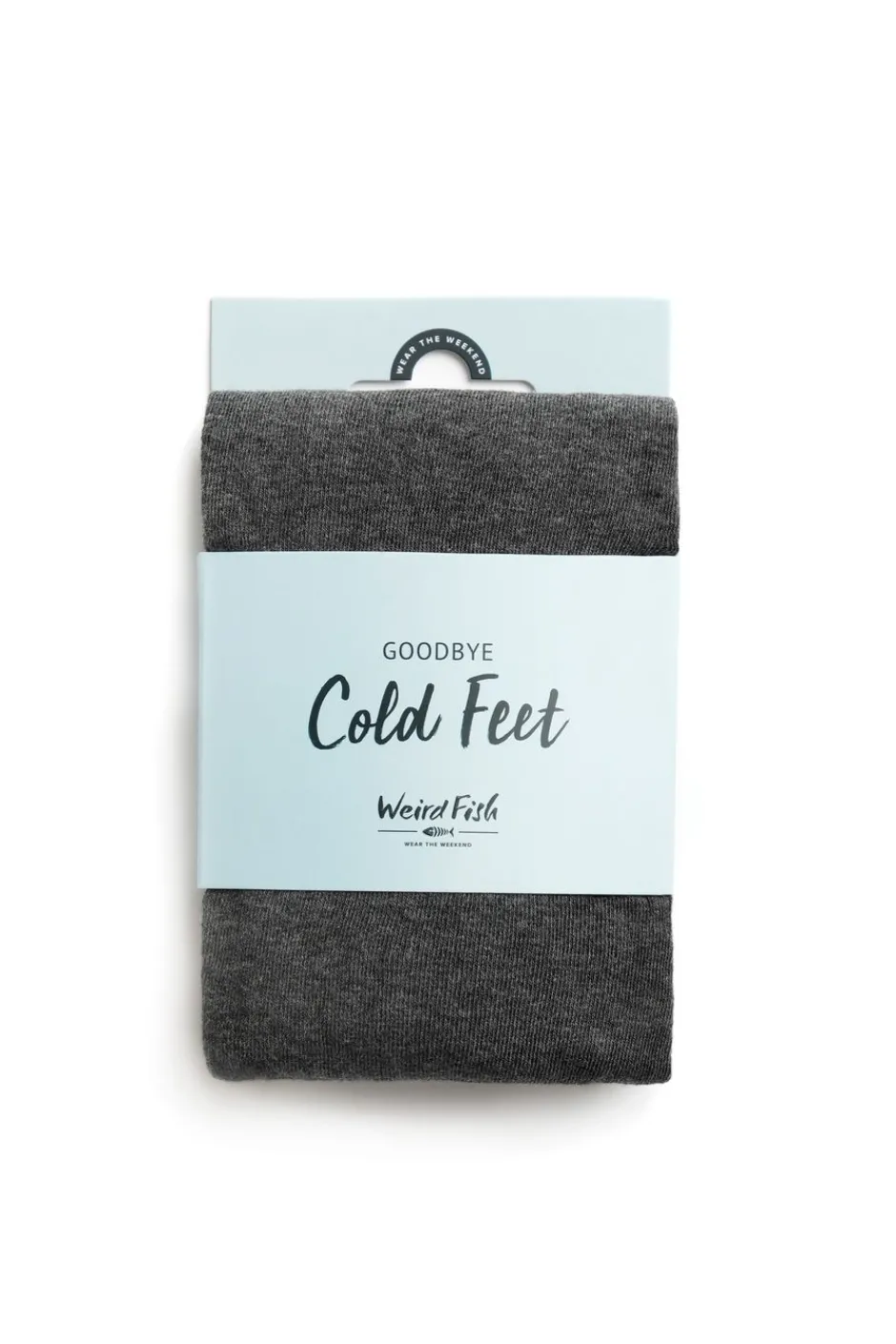 Weird Fish Socks & Tights|Socks & Tights|Una Plain Tights Charcoal Marl
