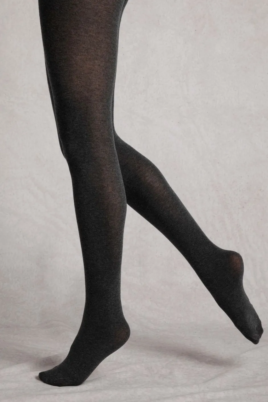 Weird Fish Socks & Tights|Socks & Tights|Una Plain Tights Charcoal Marl