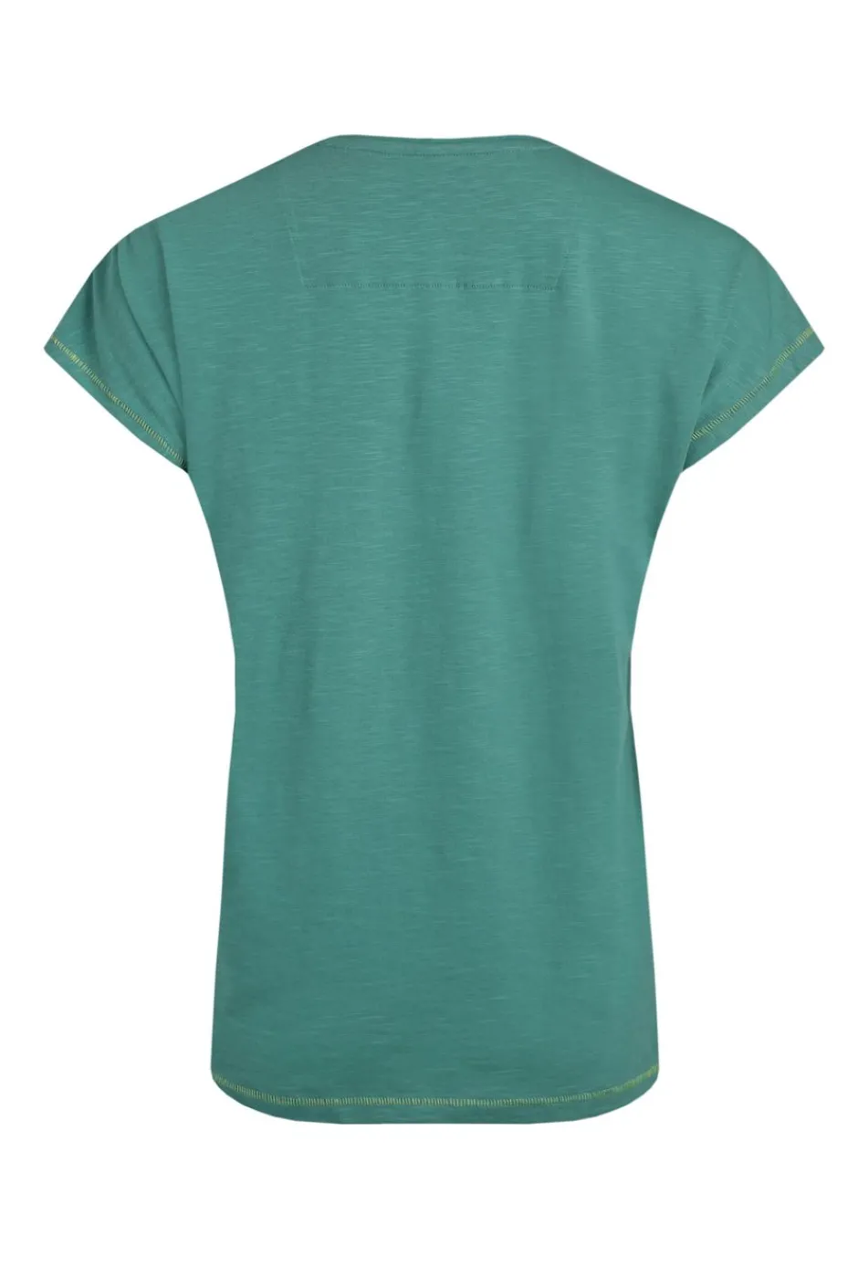 Weird Fish Tunics|Tops & T-Shirts|Volant Organic Cotton Front Print T-Shirt Viridis