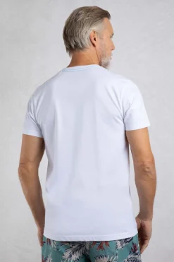Weird Fish T-Shirts|Vortex Front Print Graphic T-Shirt White