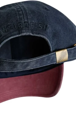 Weird Fish Caps & Scarves|Scarves & Caps|Westbury Colour Block Twill Cap Navy
