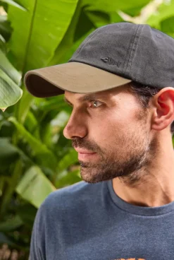 Weird Fish Caps & Scarves|Scarves & Caps|Westbury Colour Block Twill Cap Dark Grey